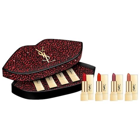 yves saint laurent mini rouge pur couture lipstick set|yves Saint Laurent lipstick 52.